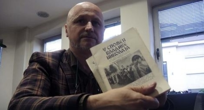 Željko Marković knjigu je našao u arhivu u Španiji, Foto: V. Lojanica / RAS Srbija