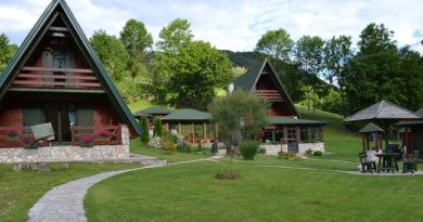 Seoski odmor kraj bazena uz sakupljanje sena Seoski odmor kraj bazena uz sakupljanje sena