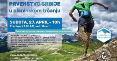 Zaljubljenici u prirodu, rekreativci, profesionalci budite deo planinske trke na KABLARU Zaljubljenici u prirodu, rekreativci, profesionalci budite deo planinske trke na KABLARU