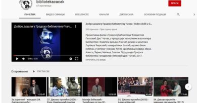 Svi kulturni sadržaji Biblioteke prebačeni na internet Svi kulturni sadržaji Biblioteke prebačeni na internet