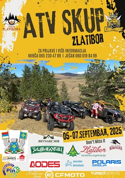 Zlatibor domaćin Atv skupa – Spektakl za ljubitelje adrenalina i prirode