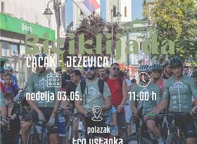 U NEDELJU 3.MAJA TRADICIONALNA BICIKLIJADA